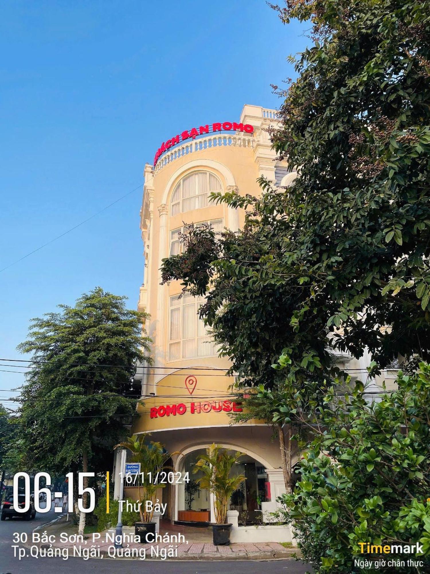 Hotel Khach San Romo Quảng Ngãi Exterior foto